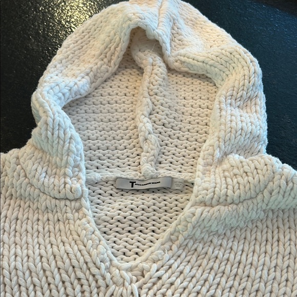 Alexander Wang Sweaters - Alexander Wang Cream Cowl Neck Sweater